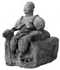 catal Hoyuk statue goddess